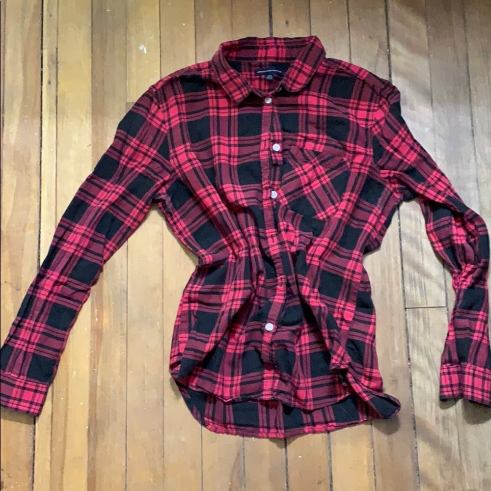 American Eagle buffalo plaid flannel